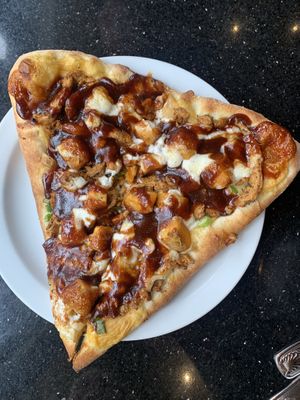 Vegan golden dragon pizza   at CyBelle's Front Room in San Francisco