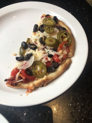 Mexican pizza  at CyBelle's Front Room in San Francisco