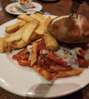 Godzilla Burger  at CyBelle's Front Room in San Francisco