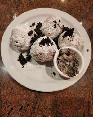 Oreo Beignets  at CyBelle's Front Room in San Francisco