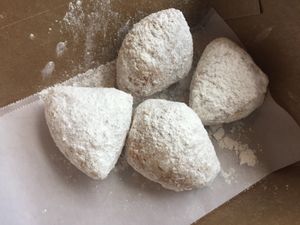 beignets at CyBelle's Front Room in San Francisco