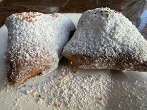 Vegan Beignets   at CyBelle's Front Room in San Francisco