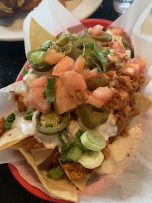 Buffalo Ranch Nachos! 😋 at CyBelle's Front Room in San Francisco