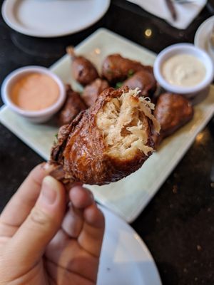 vegan wings at CyBelle's Front Room in San Francisco
