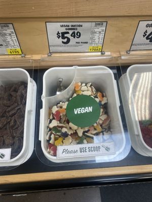 Scored Vegan Unicorn Gummies 💗  at Sprouts Farmers Market in Newark