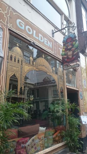 Outside view at Golden Temple in Amsterdam