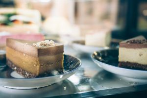 Raw cake at Rupla in Helsinki