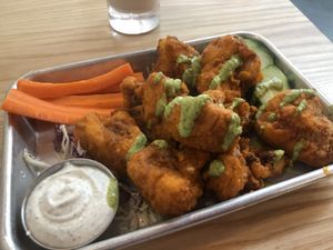Buffalo cauliflower  at BoltCutter in Salt Lake City