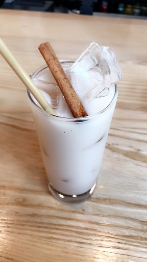 Literally the best horchata I've ever had at BoltCutter in Salt Lake City