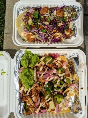 Nachos and tacos at BoltCutter in Salt Lake City