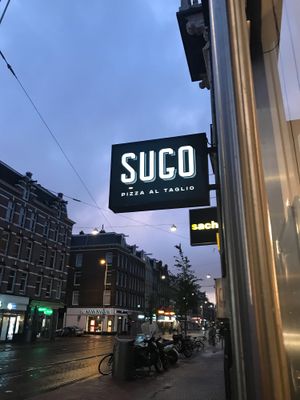 Street view at Sugo Pizza Al Taglio in Amsterdam
