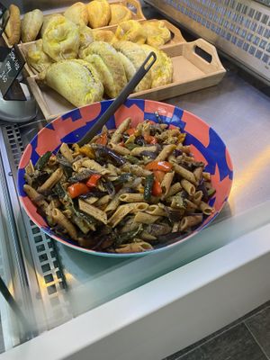 Pasta salad   at Square Roots in Whitley Bay
