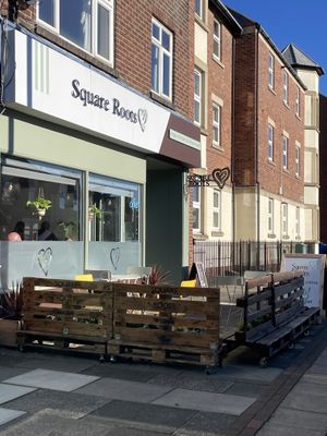   at Square Roots in Whitley Bay