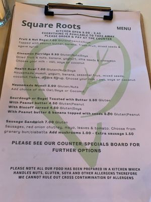  at Square Roots in Whitley Bay