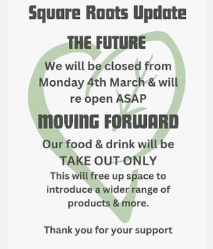  at Square Roots in Whitley Bay