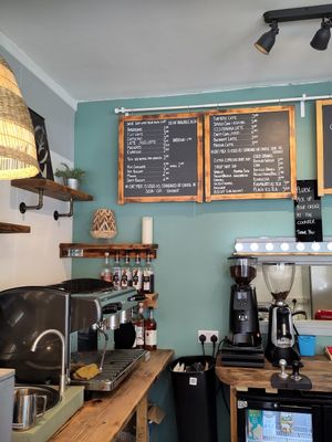 Drinks menu at Square Roots in Whitley Bay