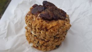 Seeded date and nutmeg scone at Square Roots in Whitley Bay