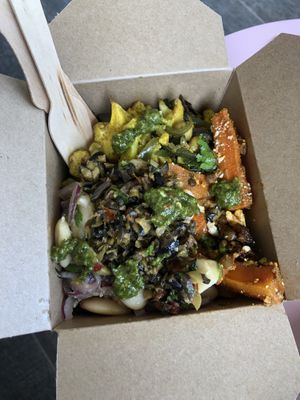 Salad box £6.50  at Square Roots in Whitley Bay