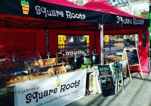 @tynemouthmarket ???? veganfoodies at Square Roots in Whitley Bay