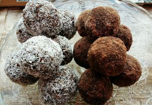 Energy Balls - Coconut & Cocao (vegan/no gluten) at Square Roots in Whitley Bay