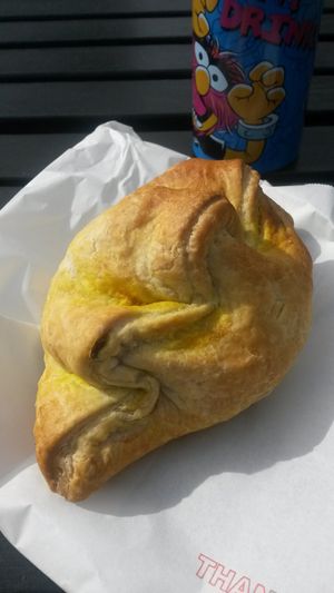 Cornish pasty  at Square Roots in Whitley Bay