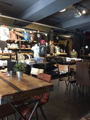 Fashion store enclosed  at Bidges & Sons Reeperbahn in Hamburg