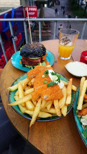 Vish&Chips at Bidges & Sons Reeperbahn in Hamburg