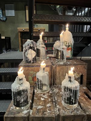 Candles   at Bidges & Sons Reeperbahn in Hamburg