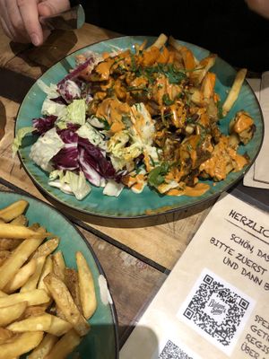 Veganes Gyros  at Bidges & Sons Reeperbahn in Hamburg