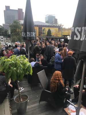 roof top party at Bidges & Sons Reeperbahn in Hamburg