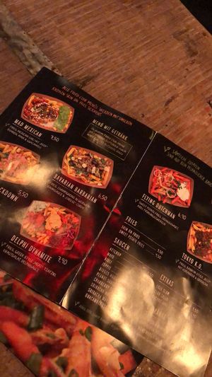 Menü komplett vegan at Bidges & Sons Reeperbahn in Hamburg