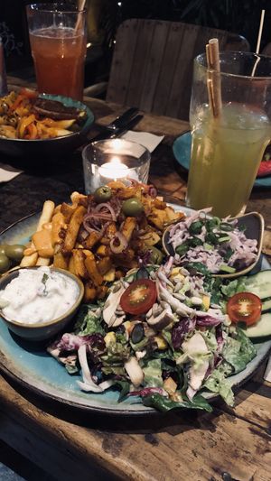 Sehr leckeres Gyros, riesige Portion 😍 at Bidges & Sons Reeperbahn in Hamburg