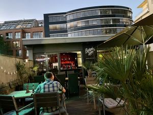 roof bar at Bidges & Sons Reeperbahn in Hamburg