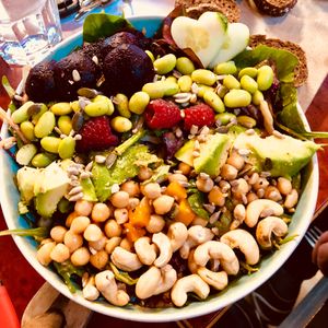 Prachtige salade!  at Hartelijk Hoofddorp in Hoofddorp