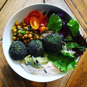 buddha bowl (can be vegan) at Le Labo in Lyon