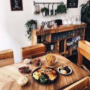 Pancakes at Le Labo in Lyon