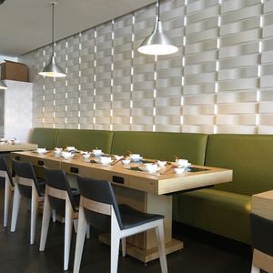 Inside at J's Mini HotPot Deluxe in Chamblee