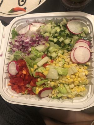 Mexican salad   at New Wave Burritos in Huntington