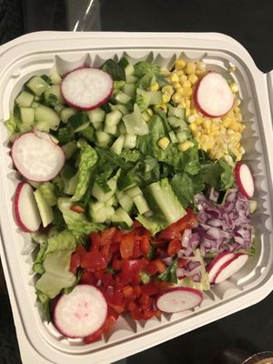 Mexican salad   at New Wave Burritos in Huntington
