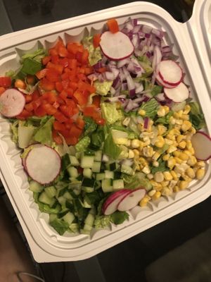 Mexican salad   at New Wave Burritos in Huntington