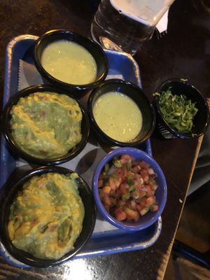 Guacamole, pico de gallo, and vegan basil dressing , basil   at New Wave Burritos in Huntington