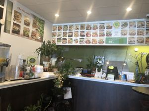 Menu at Veggie House in Salt Lake City