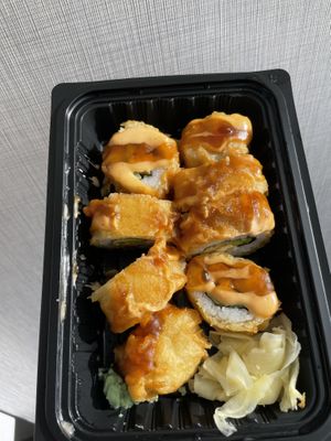 Sushi at Veggie House in Salt Lake City