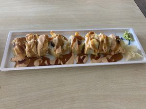 Vegas roll.. SO GOOD! 😍😋😋 at Veggie House in Salt Lake City