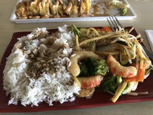 Stir Fry mixed vegetables  at Veggie House in Salt Lake City