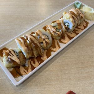 Vegas sushi roll  at Veggie House in Salt Lake City