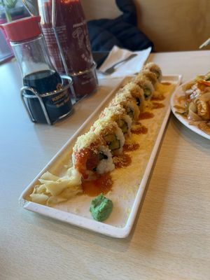 Vegas roll  at Veggie House in Salt Lake City