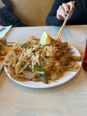 Pad Thai  at Veggie House in Salt Lake City