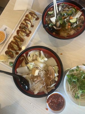   at Veggie House in Salt Lake City