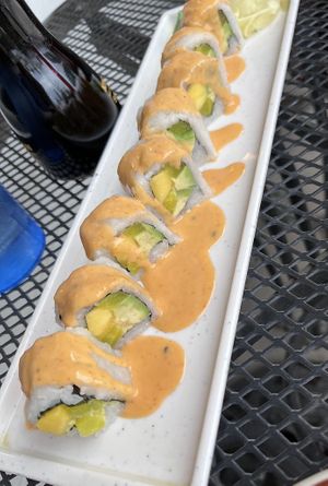 Vegas roll  at Veggie House in Salt Lake City